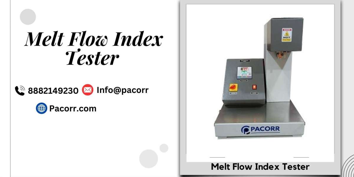 Melt Flow Index Tester A Key Tool for Polymer Testing