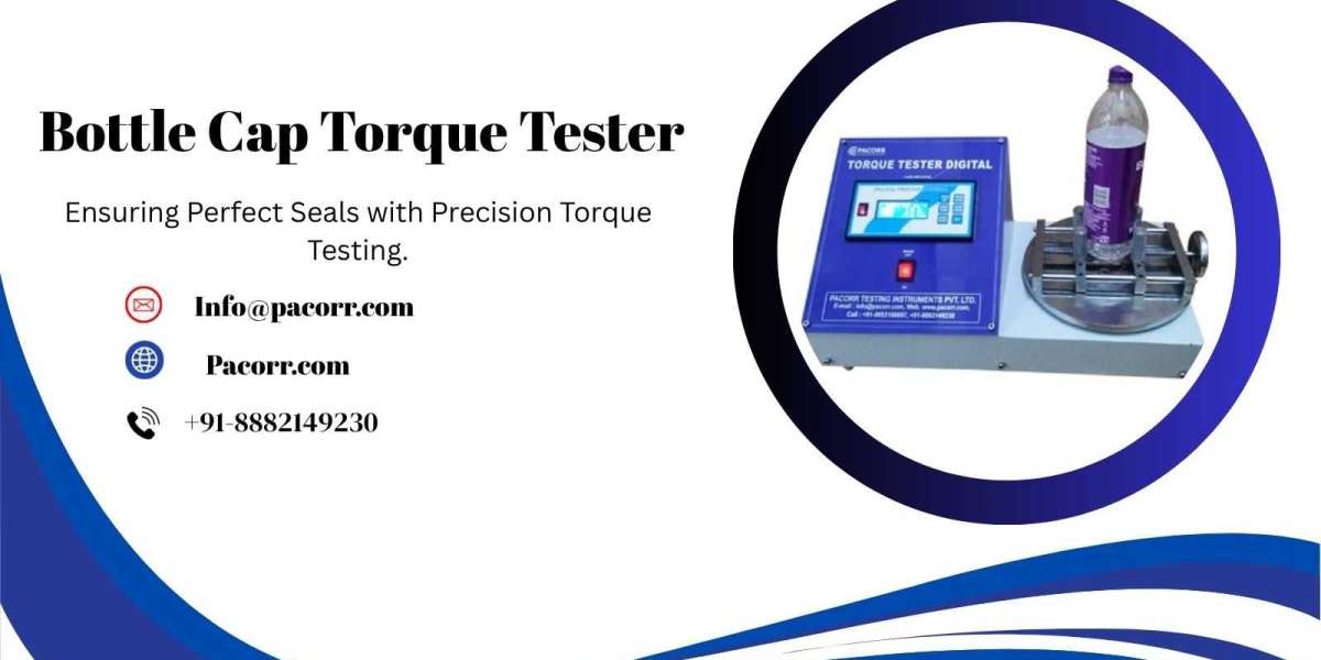 Bottle Cap Torque Tester – Reliable Packaging Testing with Pacorr