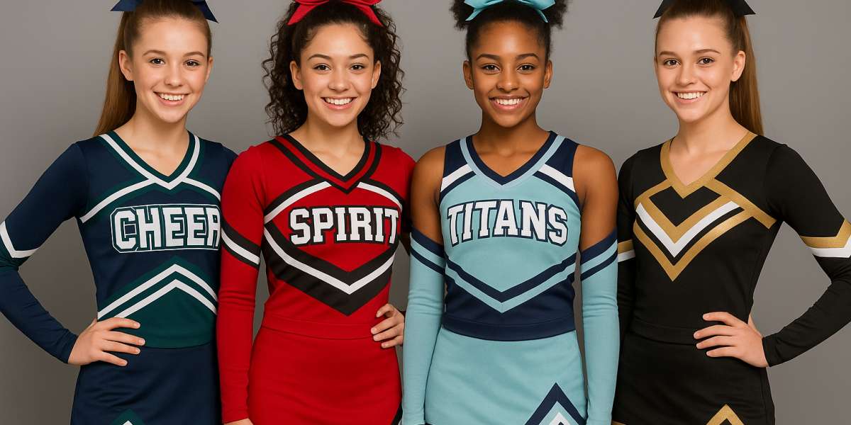 Custom Design Cheer Uniforms: Elevating Spirit with Style and Performance